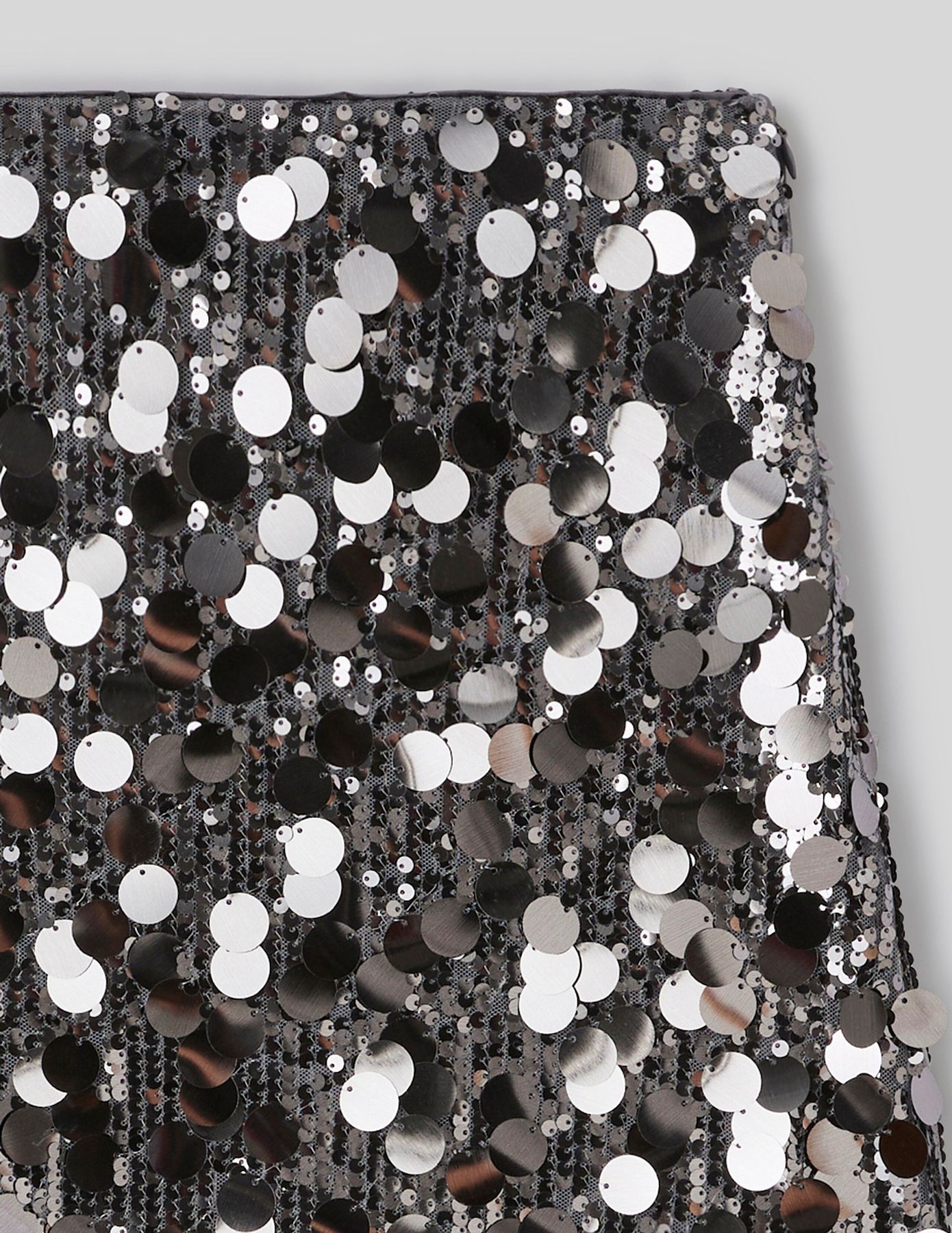 Jupe courte sequins