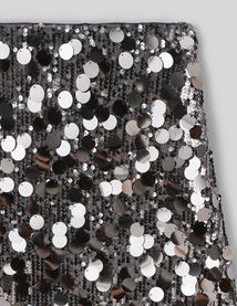 Jupe courte sequins