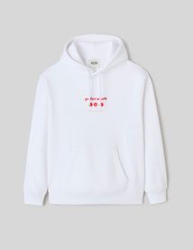 Sweat à capuche imprimé