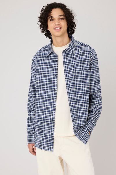 Chemise à carreaux