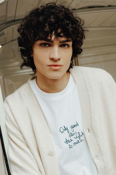 T-shirt imprim&eacute; devant