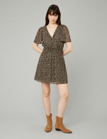 Robe courte imprimée