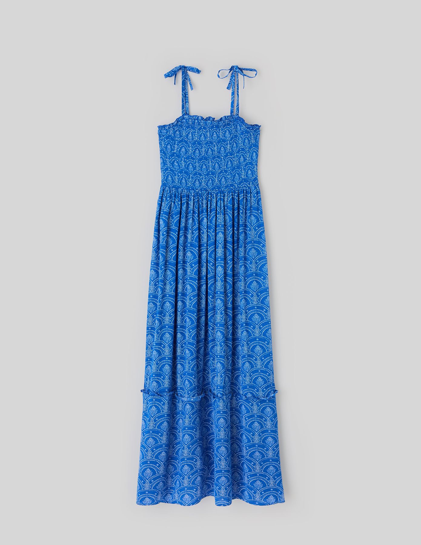 Robe longue imprimée