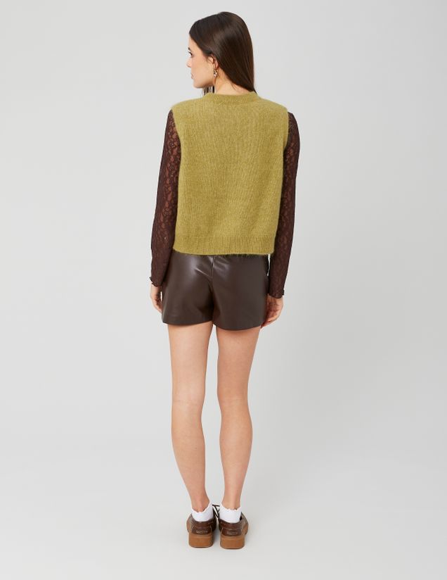 Pull sans manches premium