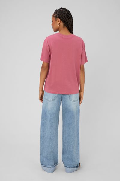Jean baggy &agrave; revers