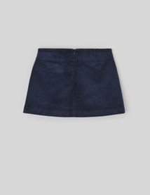 Jupe courte velours