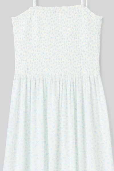 Robe longue imprimée