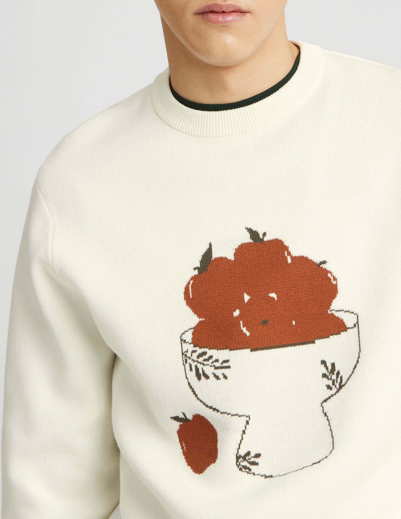 Pull imprim&eacute; pommes