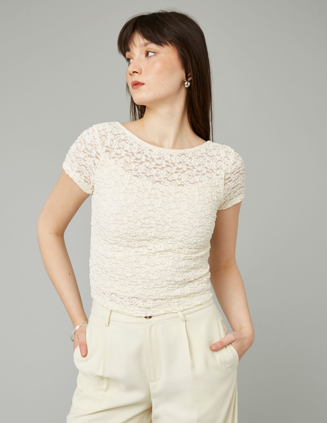 T-shirt dos nu