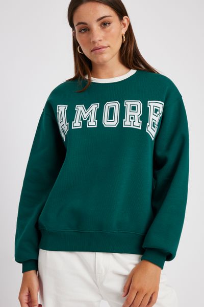 Sweat col rond campus