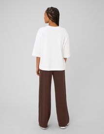 Pantalon jogging &agrave; bandes
