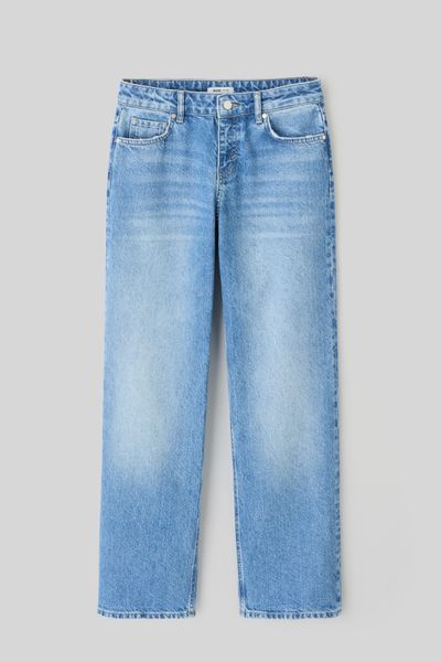 Jean straight taille basse