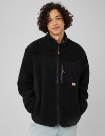 Veste zipp&eacute;e sherpa