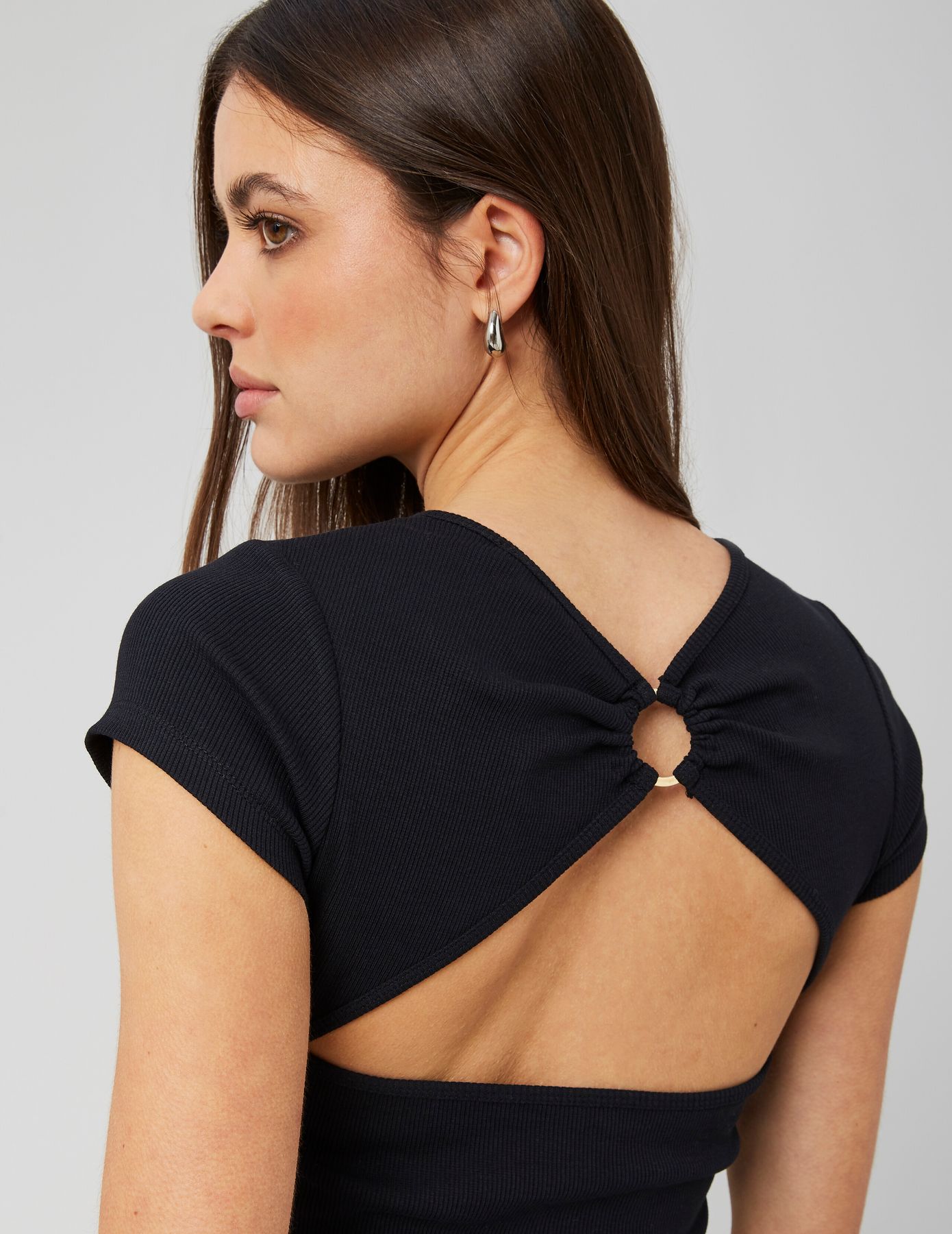 T-shirt dos nu bijou