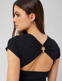 T-shirt dos nu bijou