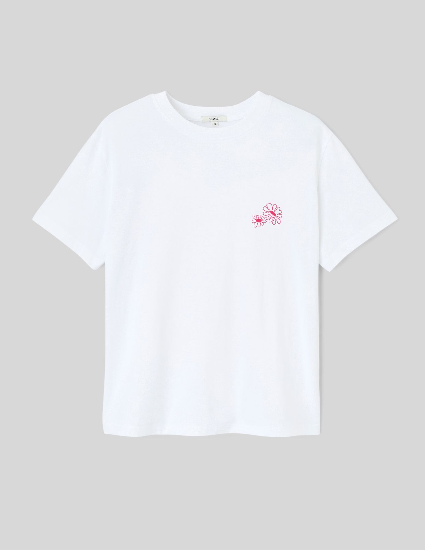 T-shirt imprim&eacute; devant / dos