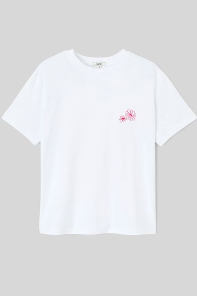 T-shirt imprim&eacute; devant / dos