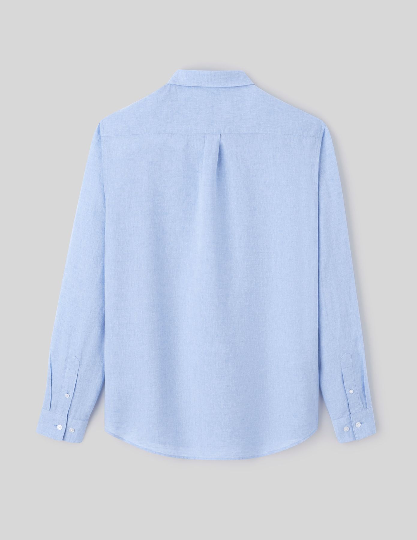Chemise coton lin unie