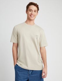 T-shirt imprimé poitrine