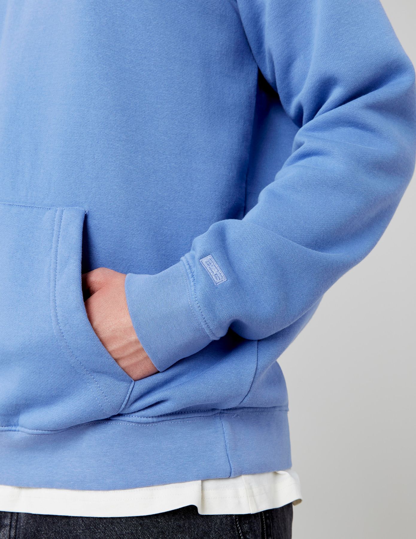 Sweat effet délavé à capuche