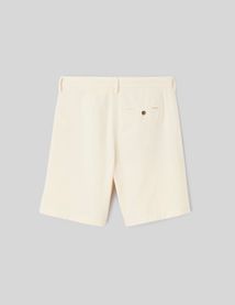 Bermuda chino &agrave; plis