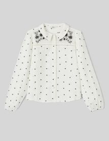 Blouse brodée