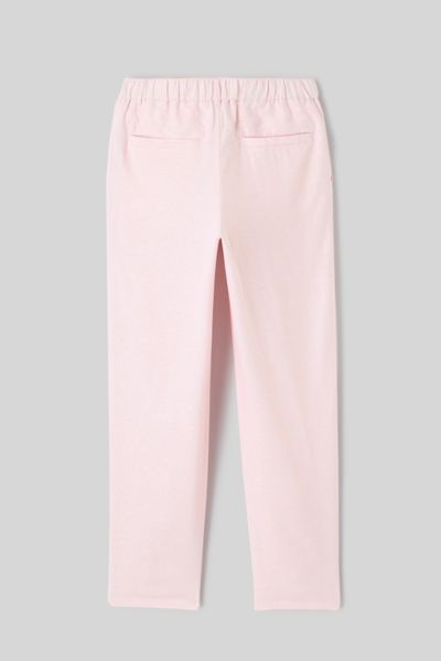 Pantalon de ville fluide viscose lin