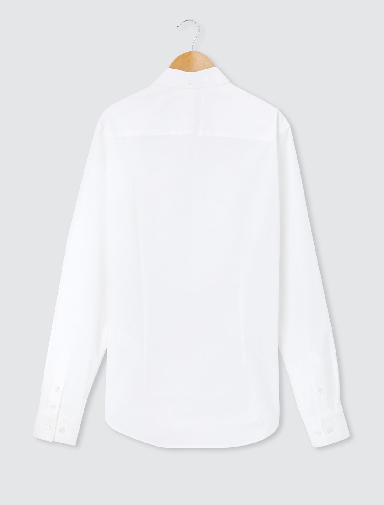 Chemise unie ajustée