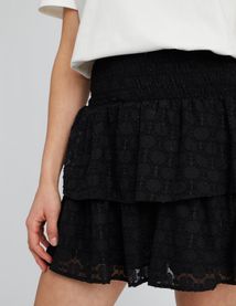 Jupe courte jacquard