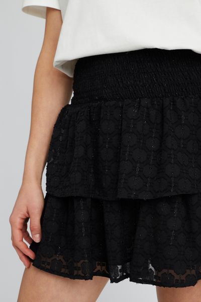 Jupe courte jacquard