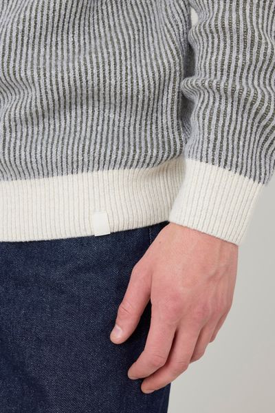 Pull bicolore