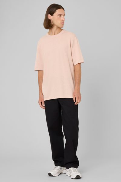 T-shirt maille textur&eacute;e