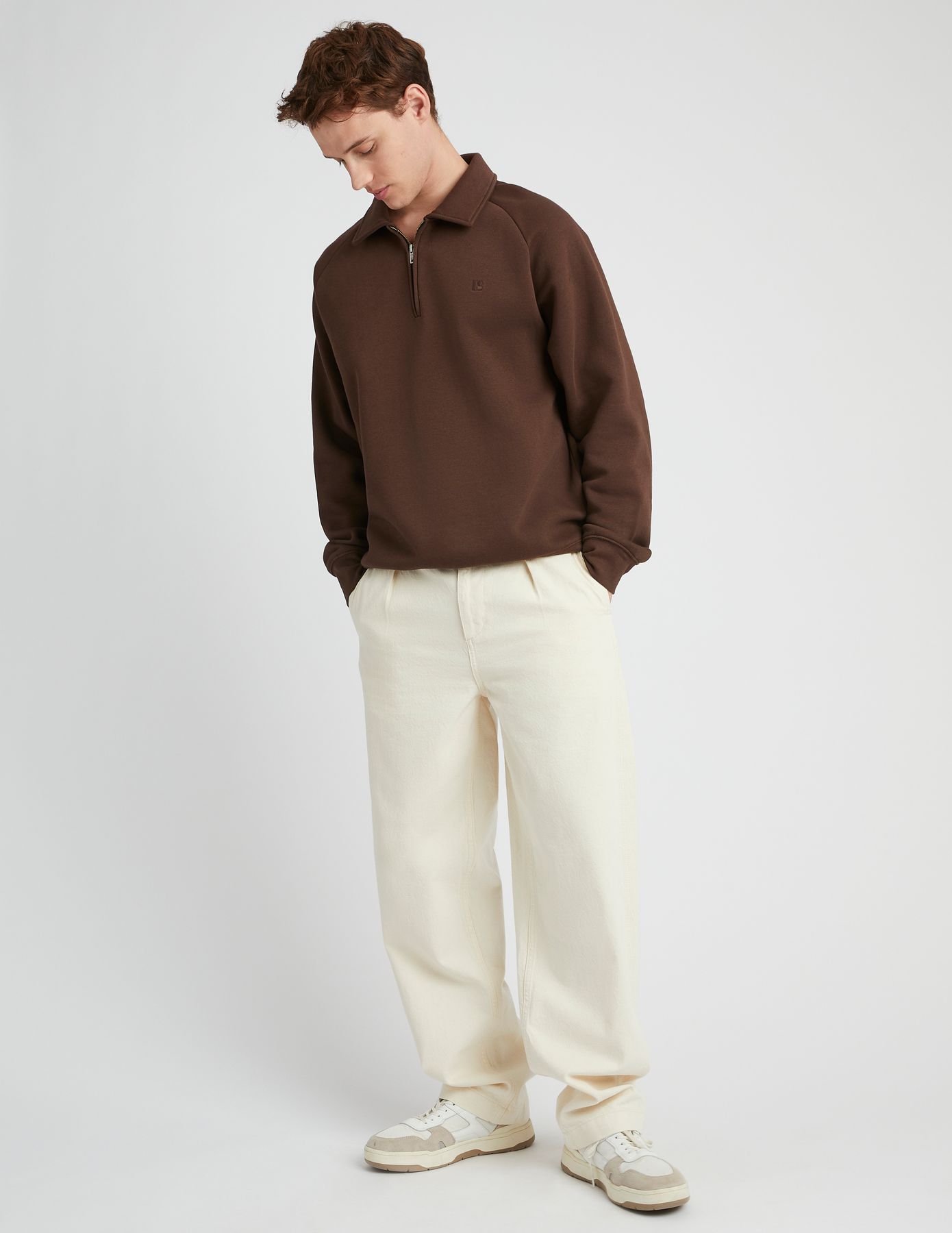 Sweat col polo