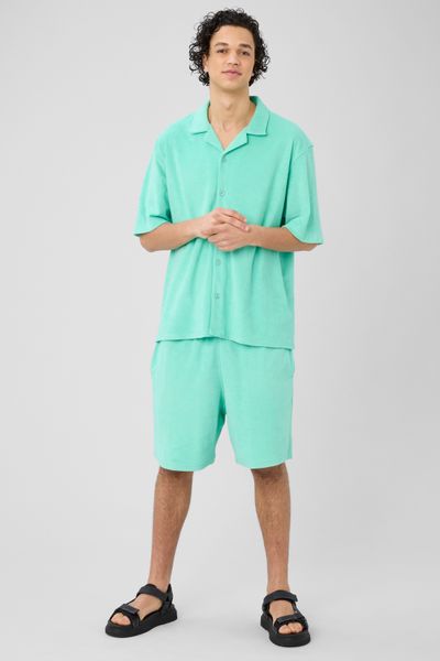 Chemise manches courtes &eacute;ponge