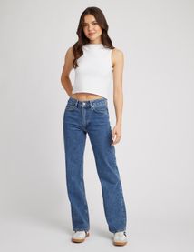 Jean straight taille standard