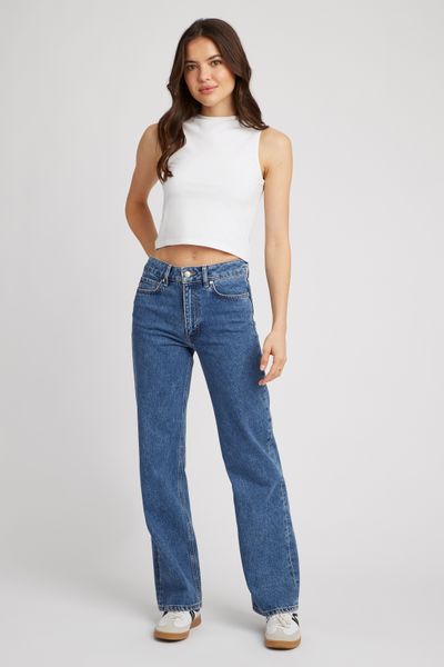 Jean straight taille standard