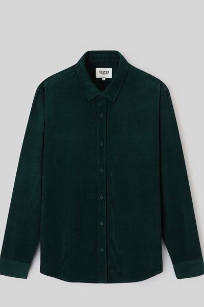 Chemise velours unie