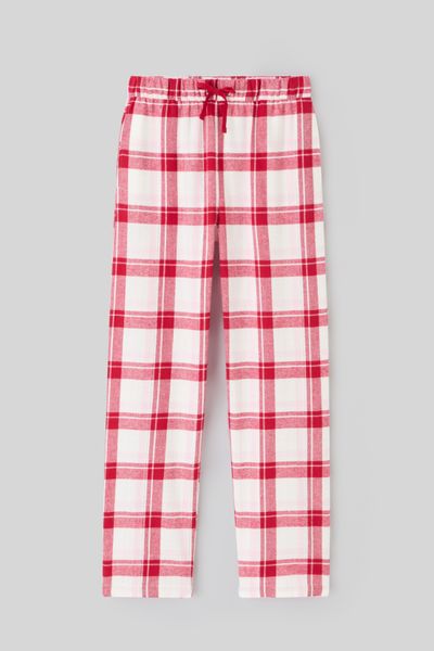 Bas de pyjama à carreaux
