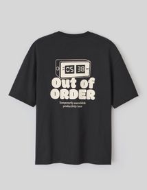 T-shirt imprimé devant/dos