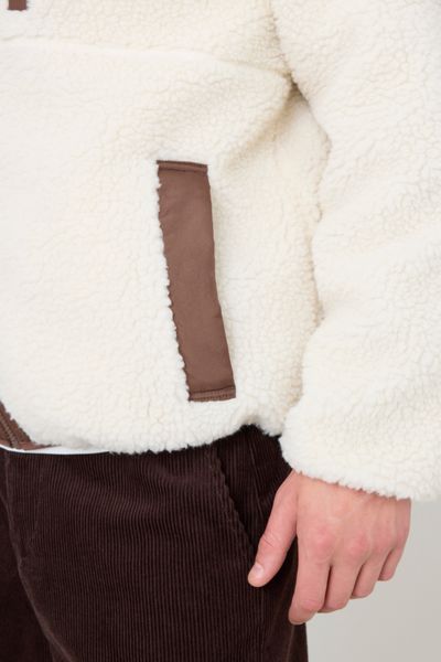 Blouson zipp&eacute; sherpa