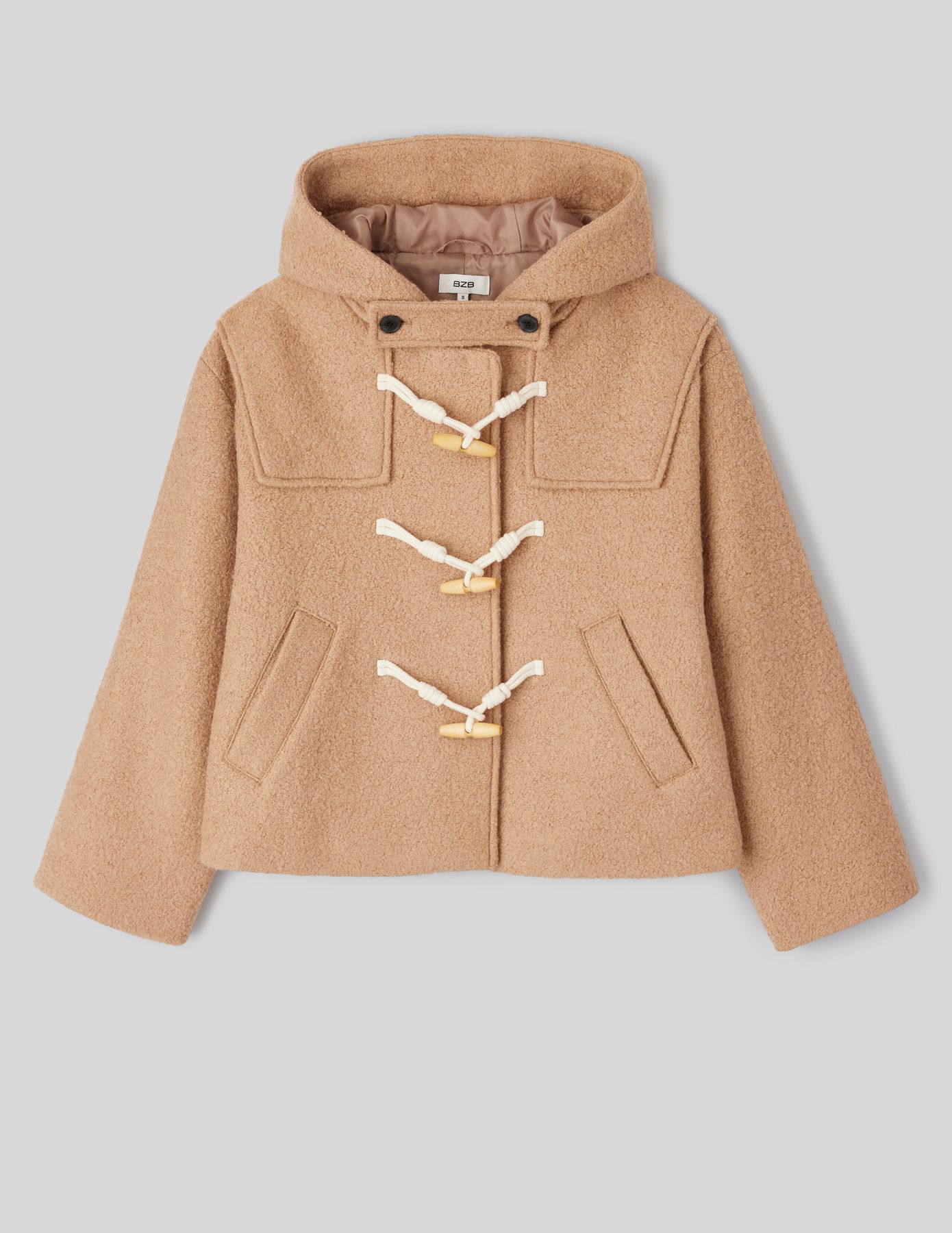 Manteau Duffle coat court