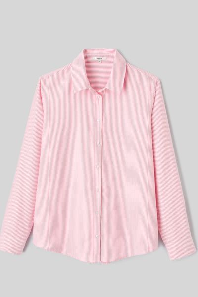 Chemise oxford rayée