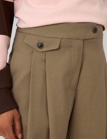 Pantalon &agrave; pinces