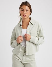 Ensemble surchemise/pantalon velours