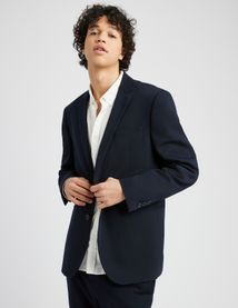 Veste de costume coupe droite