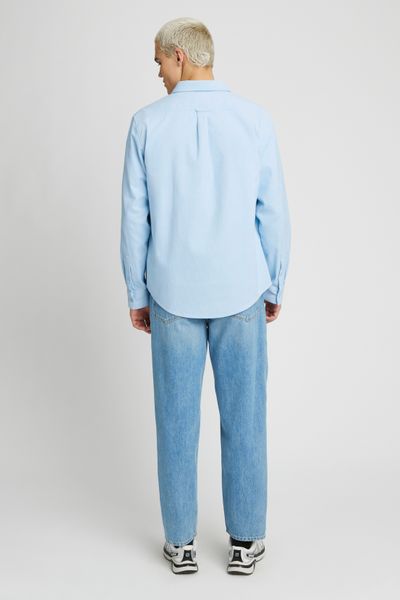 Chemise unie en velours