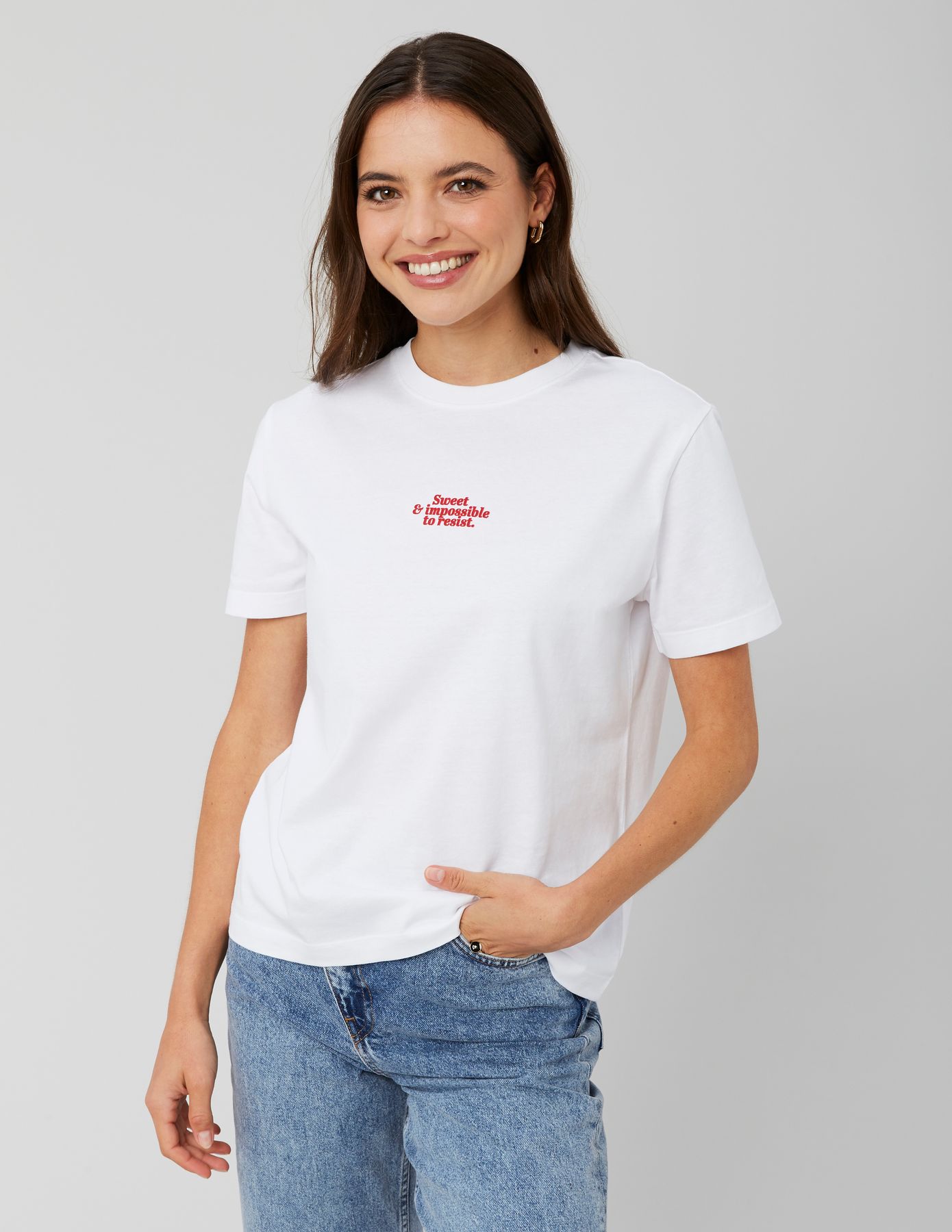 T-shirt imprim&eacute; devant/dos