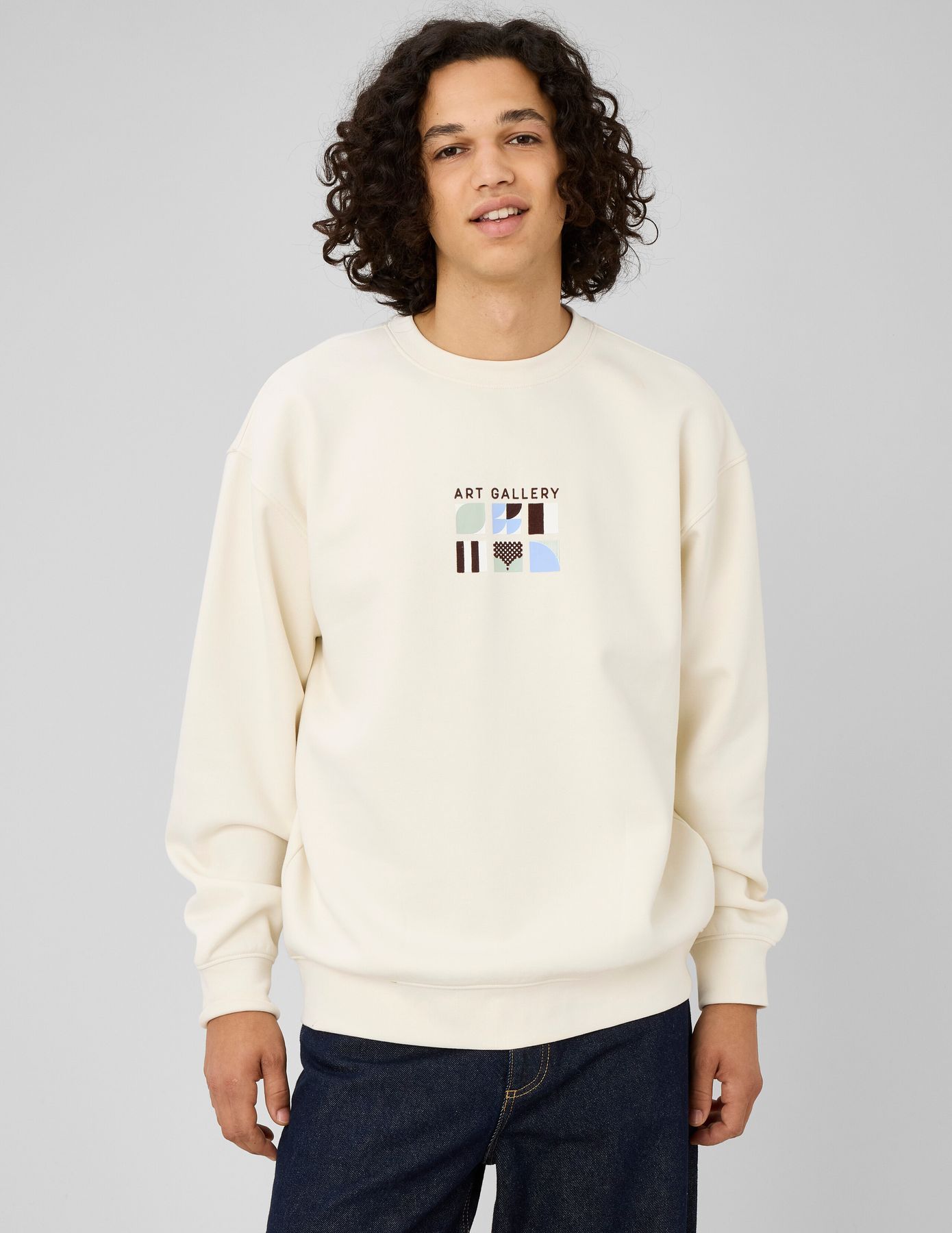 Sweat imprim&eacute; poitrine
