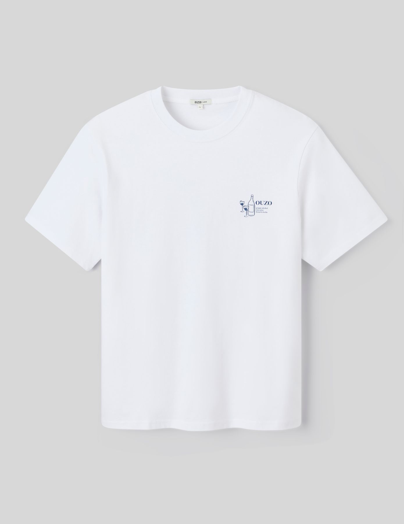 T-shirt imprimé devant dos