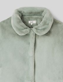 Blouson imitation fourrure